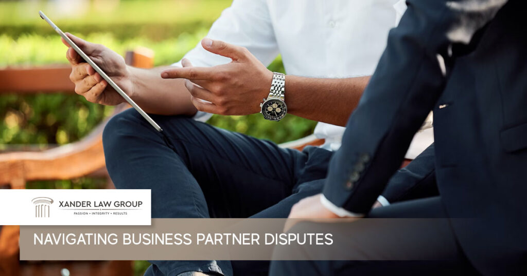 business partner disputes