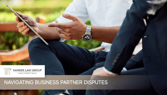 business partner disputes