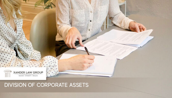 division of corporate assets