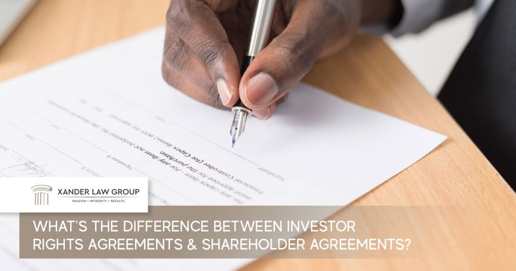 investor rights agreements