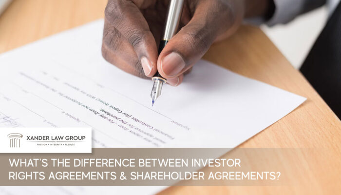 investor rights agreements