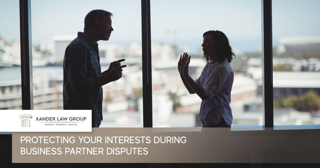 business partner disputes